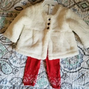 Baby girl winter oufit.